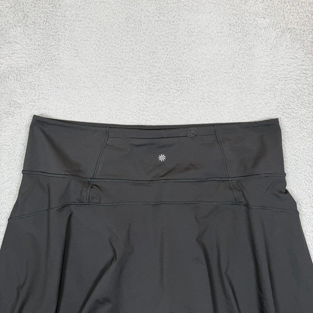 Athleta Ace‎ Tennis Skort Black Plus Size 2X Athletic Skirt with Shorts Workout - Picture 4 of 11
